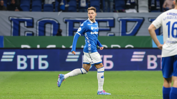 Антон Миранчук дебютировал в составе московского «Динамо» в матче РПЛ против «Пари НН»