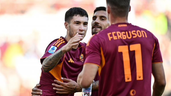 «Рома» дома обыграла «Верону» в матче чемпионата Италии по футболу «Рома» дома обыграла «Верону» в матче чемпионата Италии по футболу