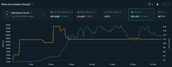 
                    Какие криптовалюты покупали в сентябре киты-воротилы?                