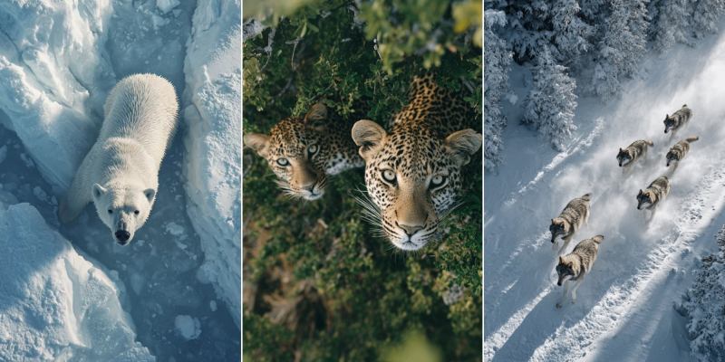 12 потрясающих изображений диких животных, которые обманут глаз