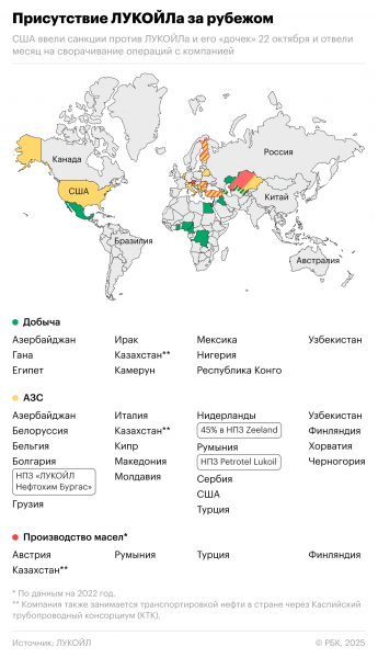 ЛУКОЙЛ распустил наблюдательный совет международного бизнеса
ЛУКОЙЛ распустил наблюдательный совет международного бизнеса