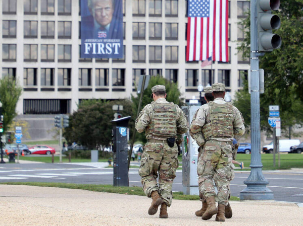 Пентагон распорядился отправить в Вашингтон еще несколько сотен нацгвардейцев