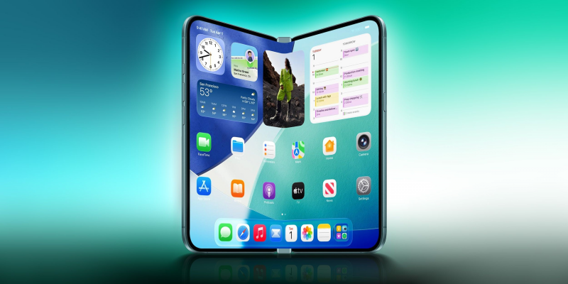 Складной iPhone станет первым смартфоном с подэкранной камерой на 24 Мп